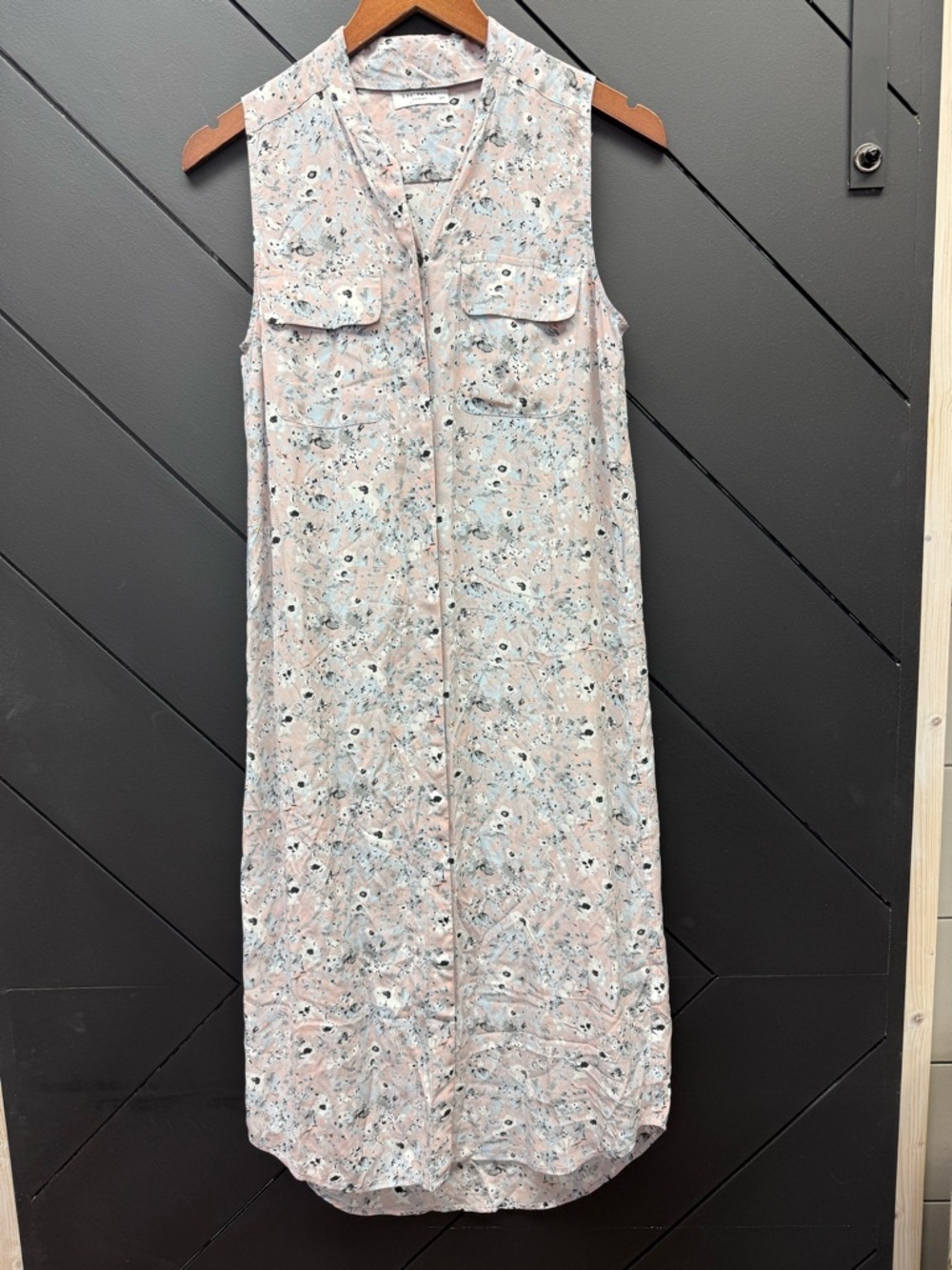 Equipment Femme Silk Sleeveless Dress Size Small Minimalist Luxury Lightweight